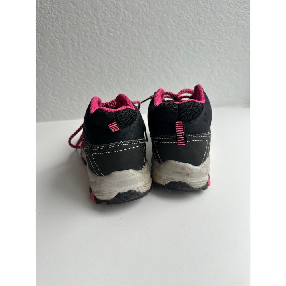 Girls Black & Pink Hiking Boots Size 11 Trail Sneakers - Picture 4 of 6